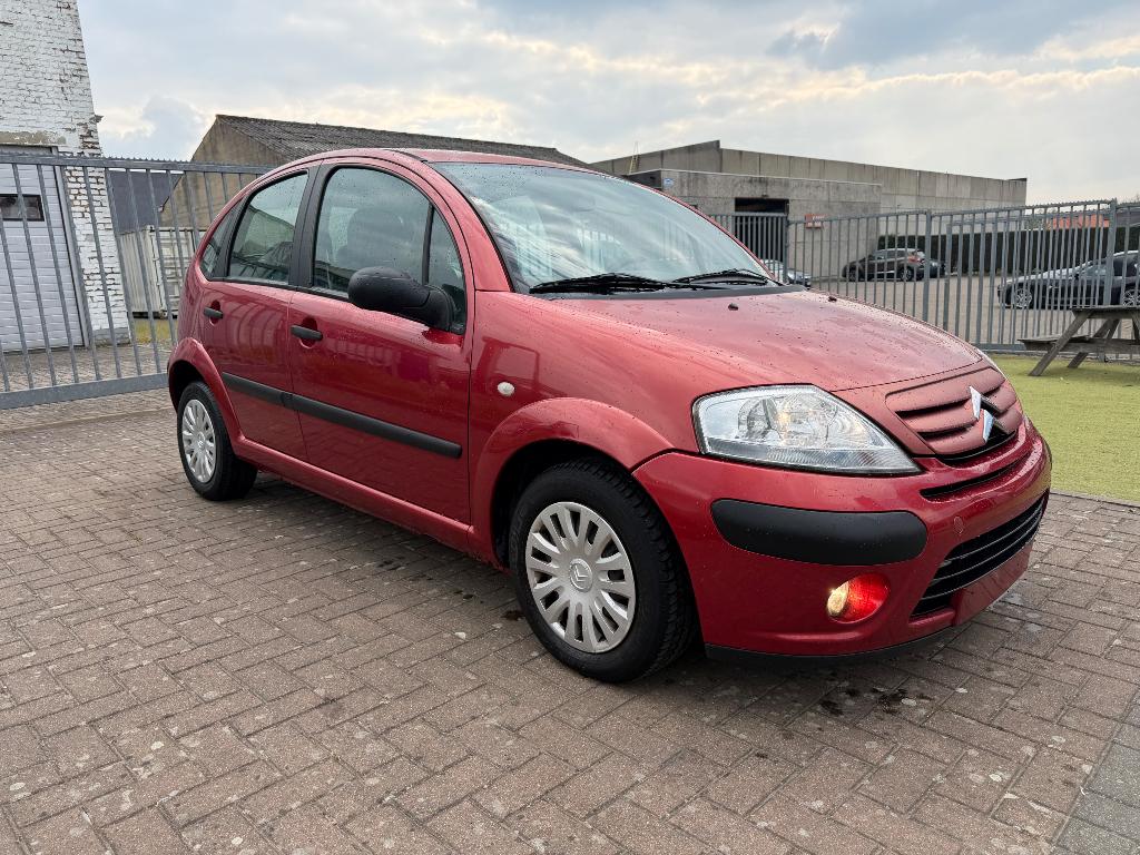 Citroen C3 1.4 HDI *123.000 Km*2008*PROPER*1E PROPRIETAIRE*, Rouge, Achat, 50 kW, Boîte manuelle