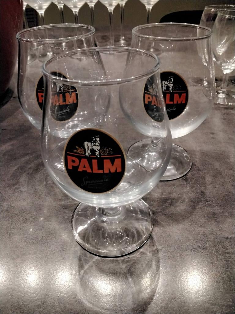 verres Palm 25 cl en bon état, Enlèvement