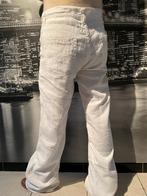 prachtige witte linnen broek zomer Hugo Boss - Size 44/46, Kleding | Dames, Verzenden, Wit, Maat 46/48 (XL) of groter, Zo goed als nieuw