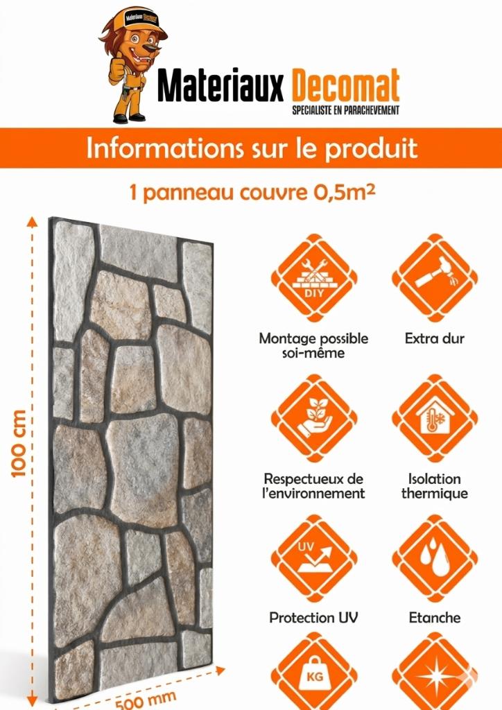 PANNEAUX MURAUX ACOUSTIQUES 3D, Enlèvement, Neuf