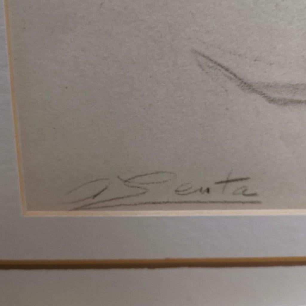 Dormir nu (1941) - Albert Genta, Antiquités & Art, Enlèvement, Vie quotidienne, Eau-forte