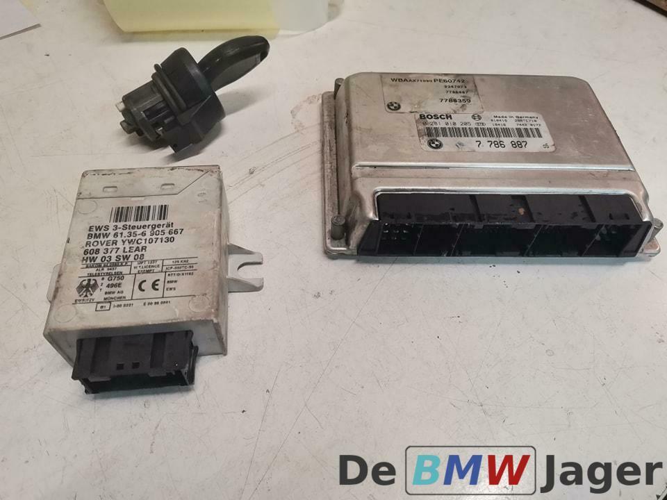 DDE met EWS en sleutel BMW 3-serie E46 320D 7788359, Auto-onderdelen, Elektronica en Kabels, Gebruikt, Ophalen of Verzenden, BMW