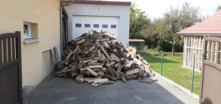 Bois chauffage vrac, Box ou Palette Payement a la livraison., Jardin & Terrasse, Bois de chauffage, Bûches, Frêne, 6 m³ ou plus