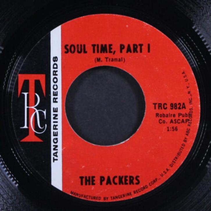The Packers – Soul Time Pt 1 / Pt 2 " Popcorn ' 7 ", Cd's en Dvd's, Vinyl Singles, Zo goed als nieuw, Single, R&B en Soul, 7 inch