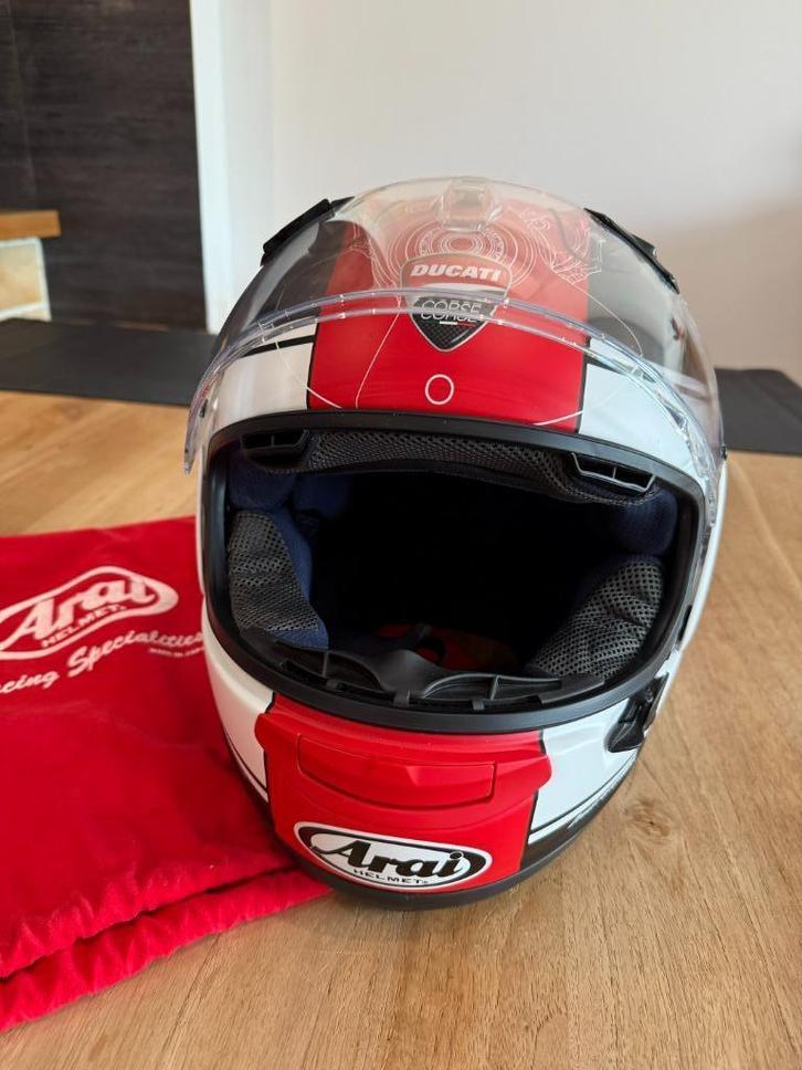 Casque Ducati Arai RX7-V Corse V3, Motos, Vêtements | Casques de moto, Femmes, Hommes, Casque intégral, L, Arai, Seconde main