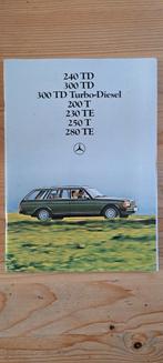 Mercedes 240 TD, 300 TD, 200 T, 230 TE, 250 T, 280 TE, Boeken, Mercedes, Zo goed als nieuw, Mercedes, Ophalen of Verzenden