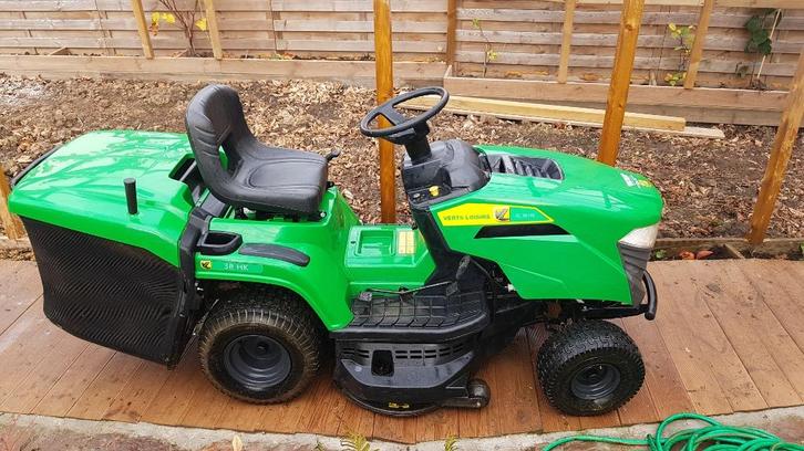 zitmaaier, Tuin en Terras, Zitmaaiers, Zo goed als nieuw, 90 tot 120 cm, Elektrische starter, Mulchfunctie, Opvangbak, Ophalen