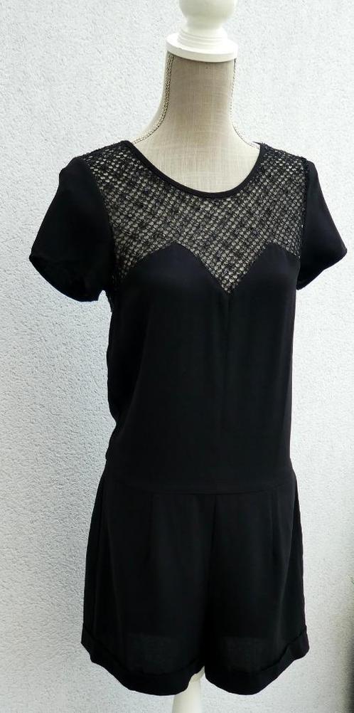 Prachtige zwarte jumpsuit maat S, Kleding | Dames, Jurken, Zo goed als nieuw, Maat 36 (S), Zwart, Ophalen of Verzenden
