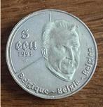 Zilveren 5 ecu 1995. QP, Postzegels en Munten, Munten | België, Ophalen of Verzenden