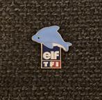 PIN - ELF - TF1 - DAUPHIN - DOLFIJN, Collections, Envoi, Utilisé, Autres sujets/thèmes, Insigne ou Pin's