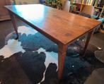 Massief houten eettafel, Huis en Inrichting, Ophalen, Gebruikt, 50 tot 100 cm, Vijf personen of meer