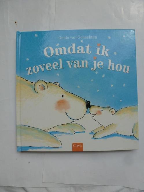 Omdat ik zoveel van je hou ,Pop-up boek Guido van Genechten, Boeken, Kinderboeken | Kleuters, Zo goed als nieuw, Fictie algemeen
