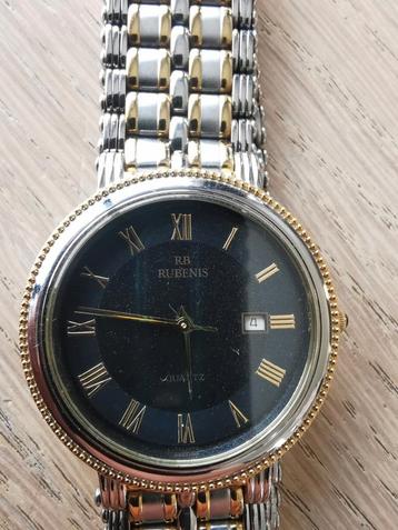 RUBENIS montre Suisse plaquée Or 24k beschikbaar voor biedingen