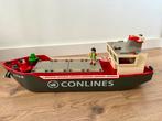Playmobil vrachtschip Conlines, Ophalen, Zo goed als nieuw