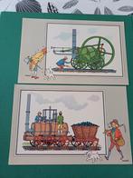 Herge Kuifje De Chromos-spoorweg, Ophalen of Verzenden, Kuifje