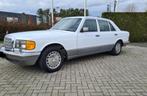 Mercedes 560 SEL AUT, bj 1986 (Oldtimer), Auto's, Automaat, 4 deurs, Achterwielaandrijving, Wit