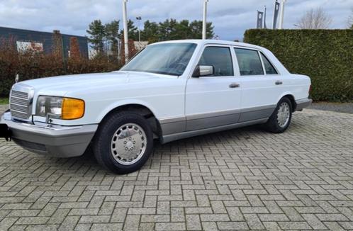 Mercedes 560 SEL AUT, bj 1986 (Oldtimer), Auto's, Oldtimers, Particulier, Airconditioning, Centrale vergrendeling, Elektrische ramen