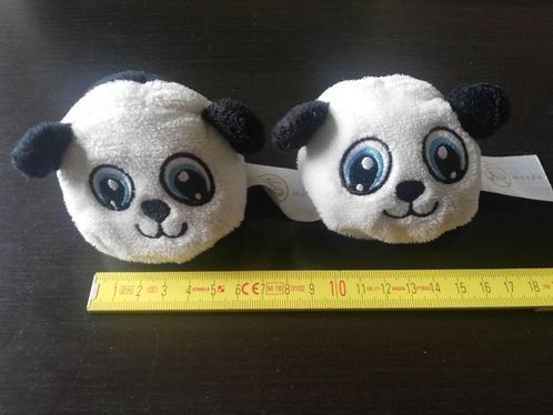 2 peluches doudou panda Pairi Daiza, Collections, Collections Animaux, Enlèvement ou Envoi