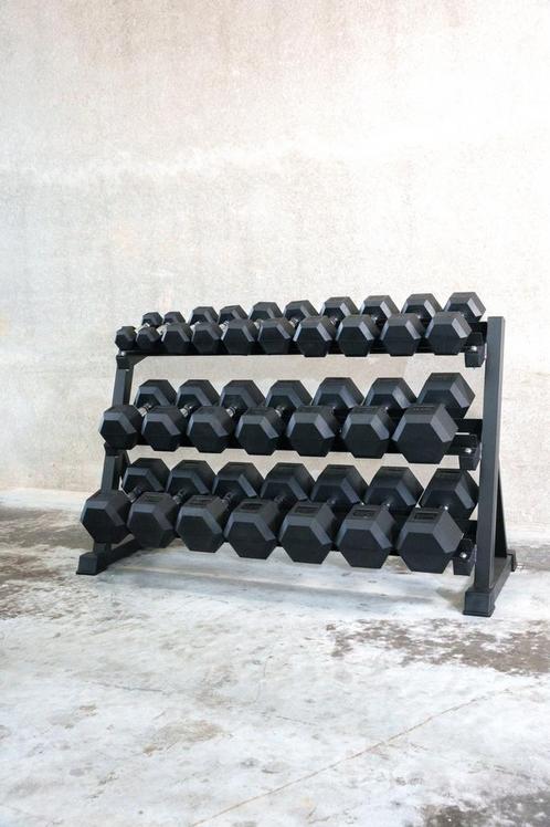 ResboSports Hex Dumbbells Set 2,5-30kg  Hexagon Dumbbells, Sports & Fitness, Équipement de fitness, Neuf, Haltère, Bras, Pectoraux