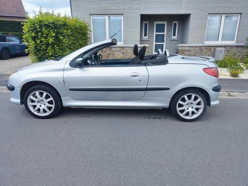 Peugeot 206 cabriolet 1.6ess contrôle technique ok, Auto's, Peugeot, Bedrijf, ABS, Centrale vergrendeling, Benzine, Cabriolet