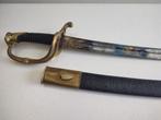 US Cavalerie sabel mod 1820 , geblauwd met goudgravures, Verzamelen, Verzenden
