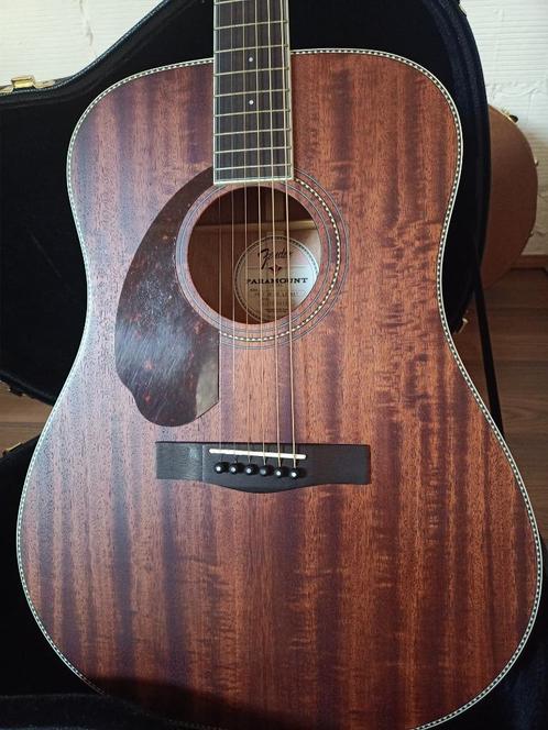 Fender Paramount, Muziek en Instrumenten, Snaarinstrumenten | Gitaren | Akoestisch, Zo goed als nieuw, Western- of Steelstringgitaar