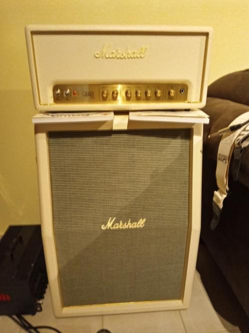 Marshall Origin 20H head+speaker cab (Ltd ed cream color), Muziek en Instrumenten, Versterkers | Bas en Gitaar, Nieuw, Gitaar