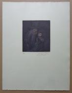 ERNST FUCHS / JAKOB UND JOSEPH / KLEURETS / 52x40cm / SIG, Enlèvement ou Envoi