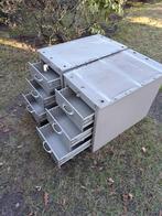 Set van 2 Robuuste Metalen Ladeblokken (Grijs), Enlèvement