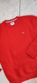 Tommy Jeans rode sweater maat M, Comme neuf, Taille 48/50 (M), Rouge, Enlèvement ou Envoi