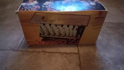 Krulset Carmen 22 stuks compleet + originele spelden.in doos, Handtassen en Accessoires, Uiterlijk | Haarverzorging, Zo goed als nieuw