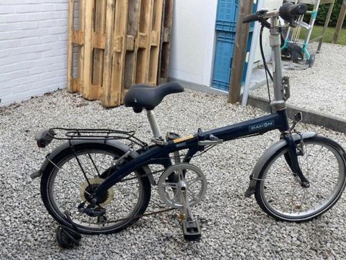 plooifiets, Fietsen en Brommers, Fietsen | Vouwfietsen, Gebruikt, Dames, Dahon, 20 inch of meer, Versnellingen, Ophalen