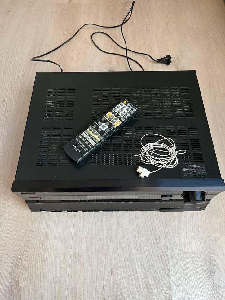 Onkyo TX-SR605 zwart, Audio, Tv en Foto, Versterkers en Ontvangers, Zo goed als nieuw, Onkyo, Ophalen
