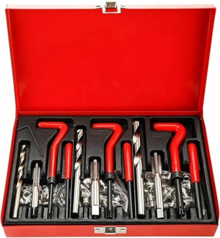 FreeTec Helicoil  schroefdraadreparatieset GRATIS LEVERING, Auto diversen, Autogereedschap, Nieuw, Verzenden