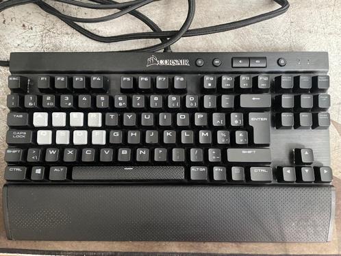 Corsair RGB Mechanisch Toetsenbord (Grey Switches), Computers en Software, Toetsenborden, Gebruikt, Azerty, Bedraad, Gaming toetsenbord