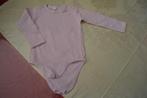 Rompertje lange mouw roze maat 74/80, Kinderen en Baby's, Babykleding | Maat 74, Gebruikt, Meisje, Ophalen of Verzenden, Nacht- of Onderkleding