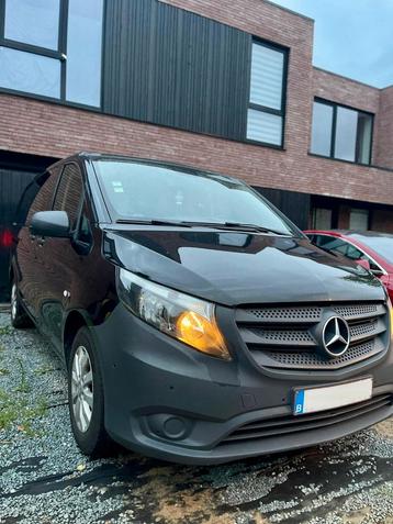 Mercedes VITO 114cdi véhicule utilitaire double cabine, Autos, Achat, Euro 6, Carnet d'entretien, Noir