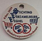 Winkelwagenmunt winkelwagenmuntjesbeurs Veghel 8 dec. 2024, Ophalen of Verzenden