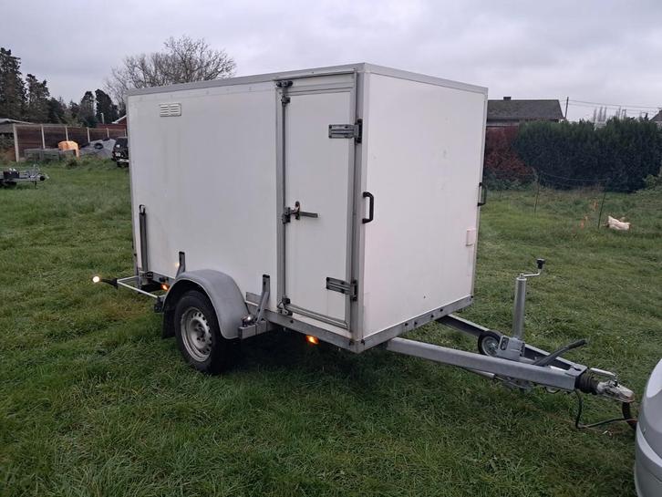 Geremde gesloten aanhangwagen, Auto diversen, Aanhangers en Bagagewagens, Ophalen