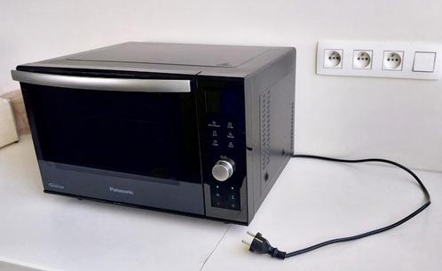 Combi-oven Panasonic, zwart, met garantie, Elektronische apparatuur, Ovens, Zo goed als nieuw, Vrijstaand, Oven met grill, Ophalen