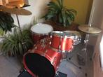 kit de batterie avec cymbales, Musique & Instruments, Enlèvement, Utilisé, Autres marques