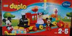 Duplo 10597 - Mickey en Minnie’s verjaardagsoptocht, Enlèvement ou Envoi, Comme neuf, Ensemble complet, Duplo