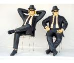 Blues Brothers zittend - incl stoel - levensgroot, Verzamelen, Ophalen, Nieuw