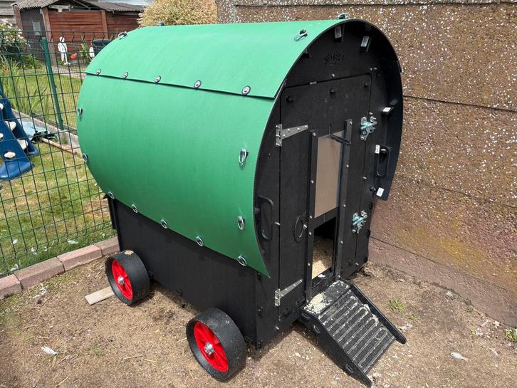 Nestera wagon kippenhok, Animaux & Accessoires, Volatiles | Accessoires, Comme neuf, Poulailler, Enlèvement