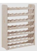 Houten wijnrek voor 42 flessen, Ophalen, Gebruikt, 25 flessen of meer, 75 cm of meer