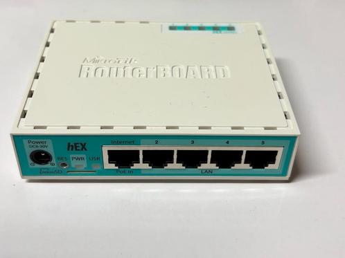 MikroTik HEX RB750GR3 5Gbit router, Computers en Software, Routers en Modems, Nieuw, Router, Ophalen