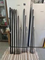 Karper hengels: 1 Vast + 2 topsets/2 lancés, Watersport en Boten, Ophalen, Gebruikt, Complete set