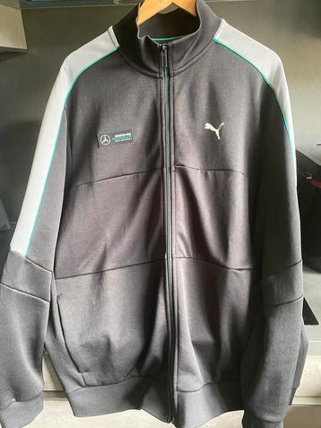 VESTE TRAINING XXL AMG PETRONAS CERTIFIE 