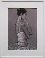 "Ballerina (XII)" Schilderij met lijst, Antiek en Kunst, Verzenden