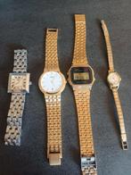 Lot de 4 montres en etat de fonction, Bijoux, Sacs & Beauté, Utilisé, Enlèvement ou Envoi